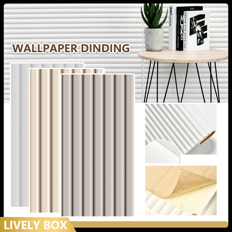 Wallpaper Sticker Dinding Foam Motif 3D Dekorasi Kamar/ Walpaper Stiker Dinding PLAFON WALLPAPER Dek