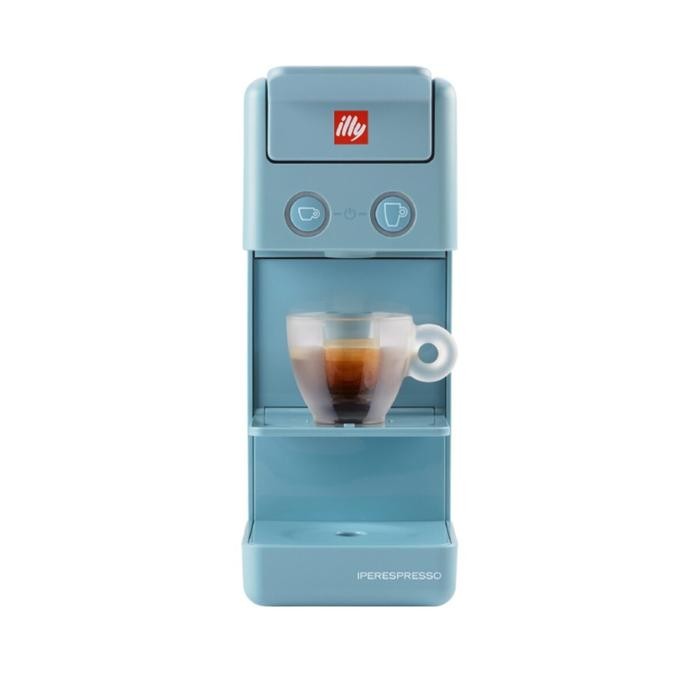 Code A065 - MESIN KOPI ILLY Y3.3 ESPRESSO COFFEE MACHINE - BIRU
