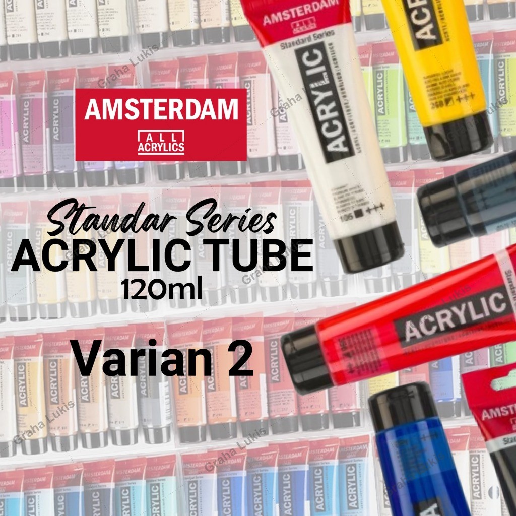 

Amsterdam Acrylic 120 ml - Varian 2 Cat Akrilik 120ml