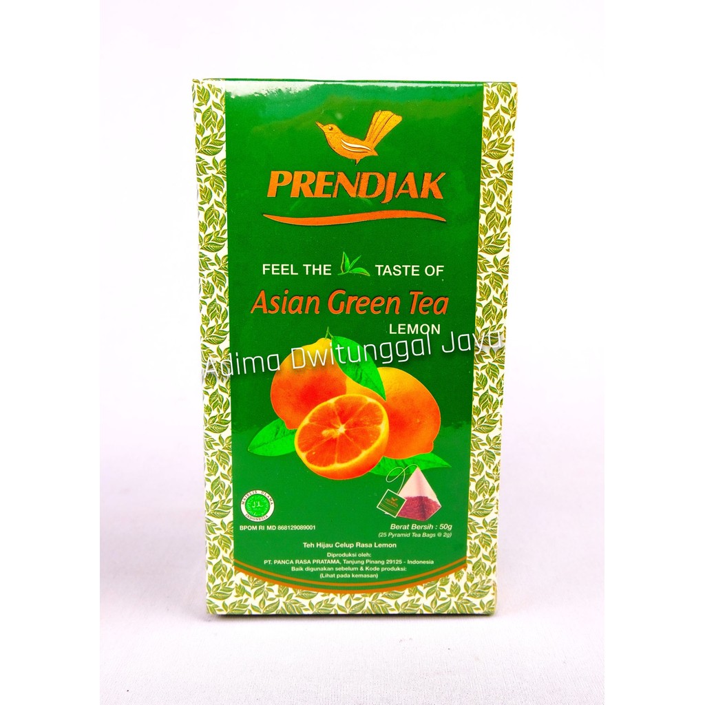 

Prendjak Asian Black Tea Lemon 25's x 2gr