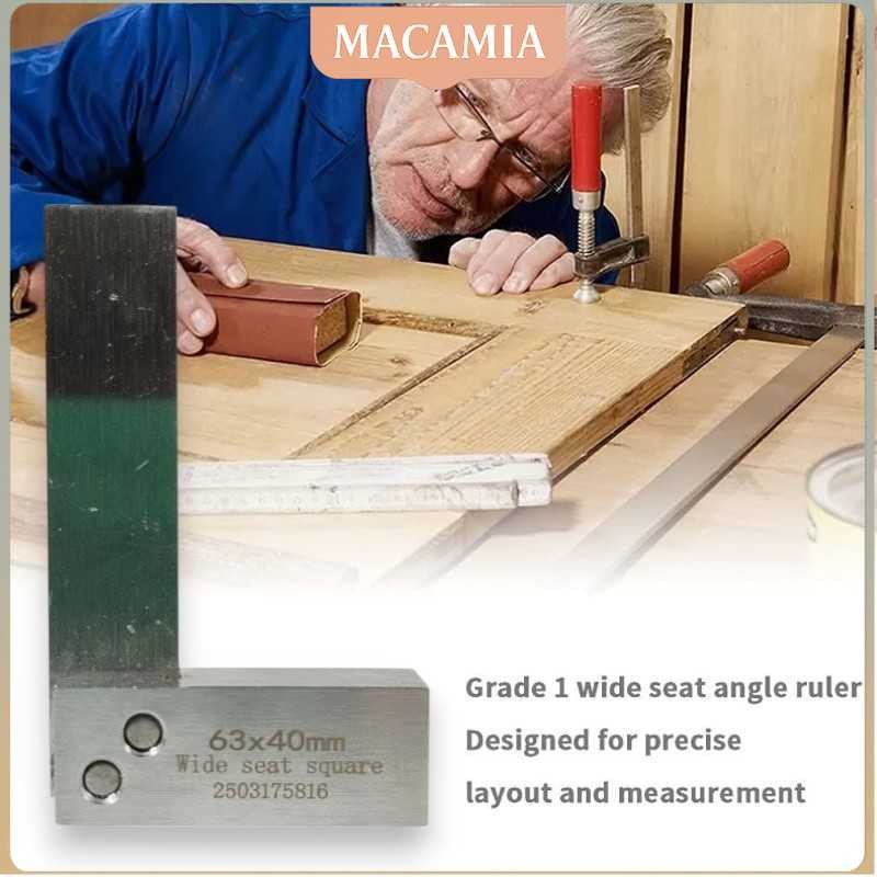 

Penggaris Siku Besi Tukang 90 Derajat Machinist Angle Ruler - TH63