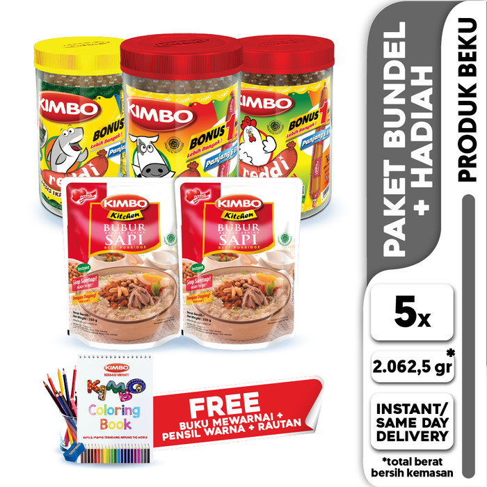 

Paket KIMBO Happy Kids 2 + FREE Coloring Book