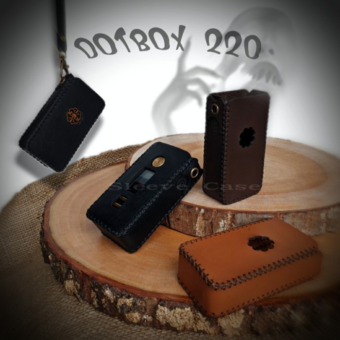 Aksesoris Leathercase Premium Sleeve Case Dotbox220w Free Tali Lanyard  by Ultimate Customitation