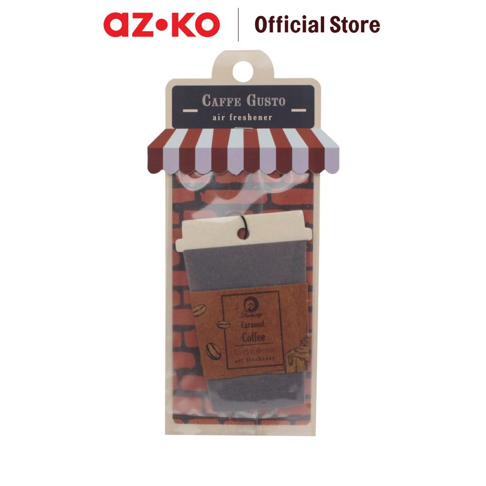 AZKO Flamingo Pengharum Mobil Caffe Gusto Car Freshener Penyegar Serbaguna Pewangi Interior Kabin Mo