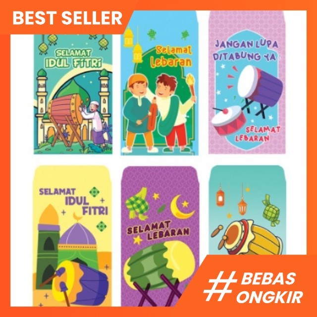 

MURAH !!! (1PAK ISI 10PCS) AMPLOP LEBARAN KECIL MOTIF ANAK UKURAN S, ANGPAO LEBARAN IDUL FITRI MINI KECIL ANAK UKURAN S | MURAH CERIA