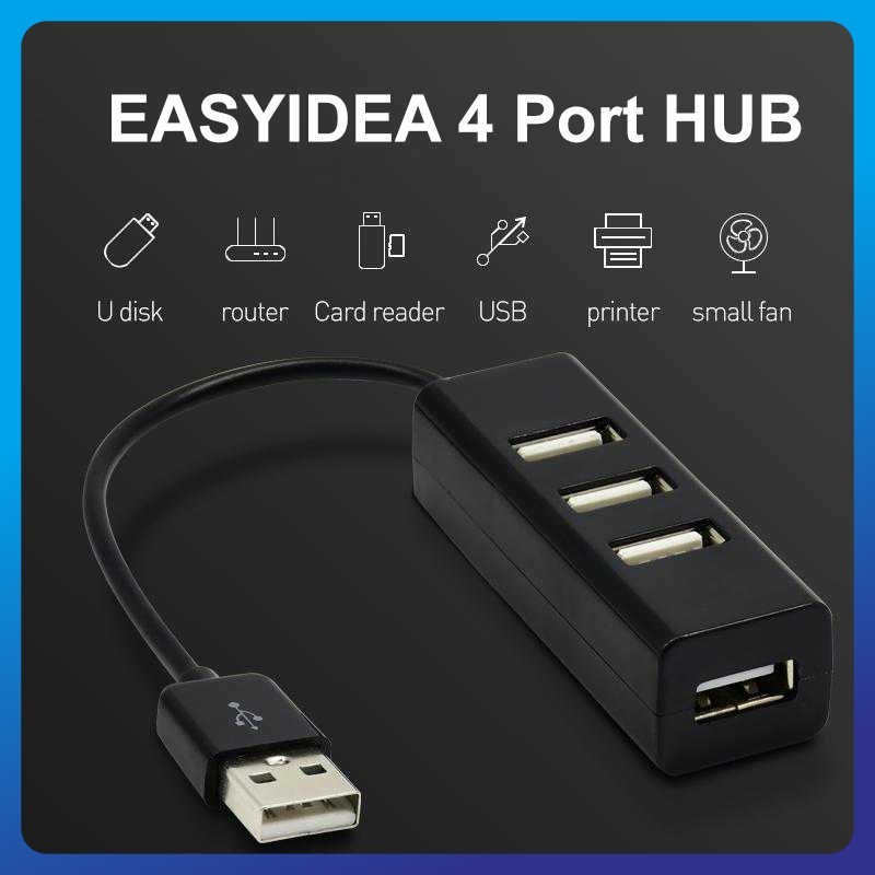 EASYIDEA Portable USB Hub - HB3004