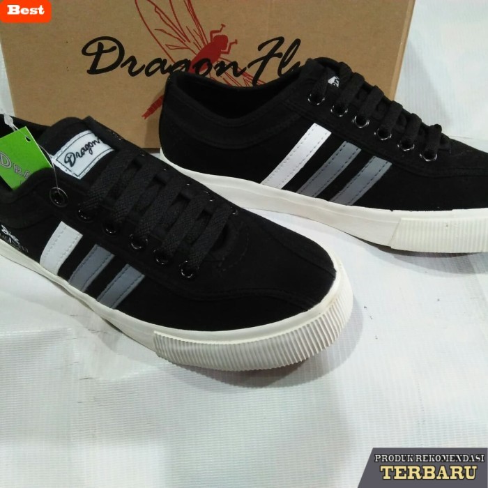 rekomendasi sepatu olahraga brand lokal SEPATU ORIGINAL DRAGON FLY FALCON SUPER VOLLY BADMINTON HITA