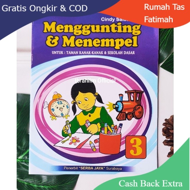 

Promo BUKU ANAK MENGGUNTING DAN MENEMPEL UNTUK PAUD DAN TK / BUKU MENGGUNTING DAN MENEMPEL JILID 1-5 UNTUK PAUD DAN TK BUKU EDUKASI ANAK ANAK Murah By Rumah Tas Fatimah