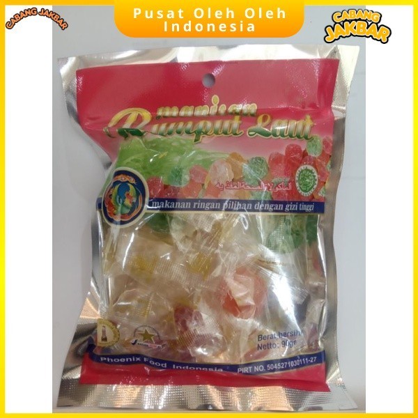 

Manisan Rumput Laut Alumunium foil Oleh Oleh Khas Lombok JB 01