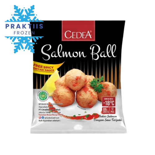 

CEDEA SALMON BALL 200GR ISI 12 PCS / BAKSO SALMON