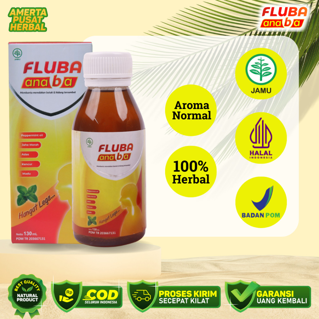 

PROMO!!!Madu FLUBA Anaba Ori Redakan Batuk Dan Flu Untuk Anak & Dewasa Original