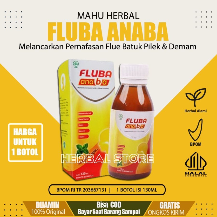 

Madu Fluba Anaba Obat Batuk Pilek Anak - fluba anaba ori - Solusi Ampuh Atasi Flu dan Batuk Anak dan Dewasa