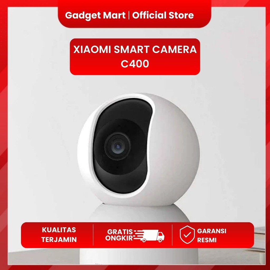 Xiaomi Smart Camera C400 | 4MP | Rotasi 360° | Deteksi AI | CCTV
