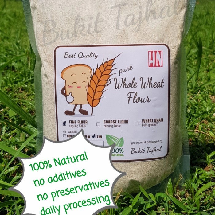 

Tepung Gandum Halus 1 kg // Whole Wheat Flour 1 kg