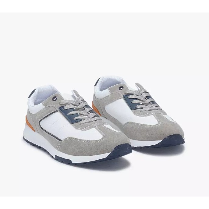 SALE Sepatu Olahraga Sneakers Lari CLUBE CULTURE MENS DINO GREY WHITE PAYLESS ORIGINAL ONLY
