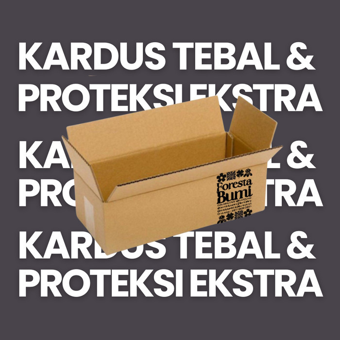 

BUMI ORCHIDS Extra Proteksi Kardus - & Tillandsia Hampers Kotak Kado Plant Gift Box & Kartu Ucapan Tanaman
