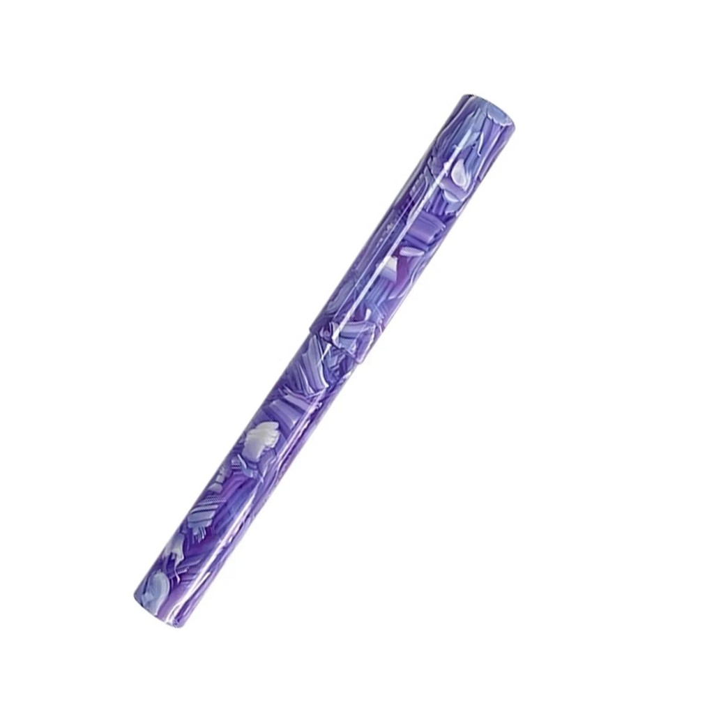

For RIIMOO Fountain Pen Purple Retro delicate 0.5mm nib Business Office Student Writing Signature Pen Gift for Friends