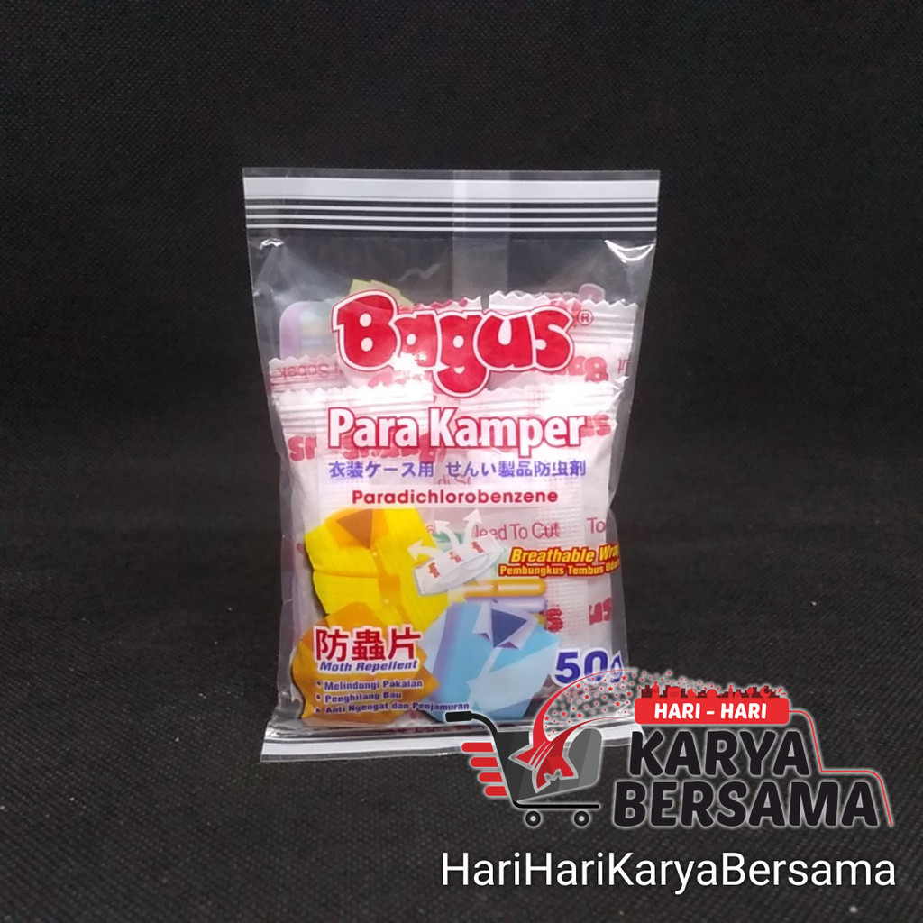 KAPUR BARUS BAGUS PARA KAMPER 50GR