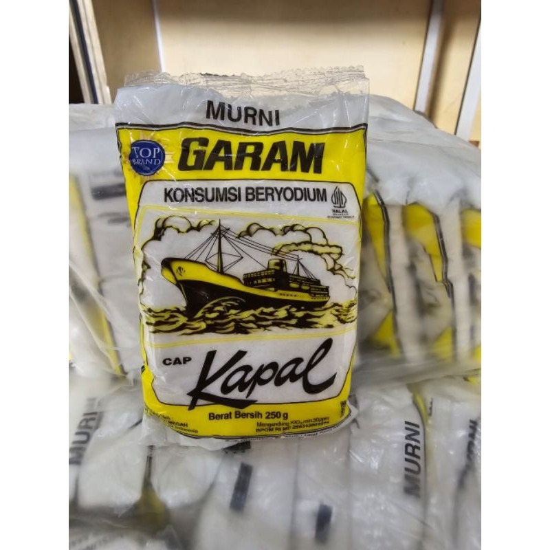 

Garam Kapal 250 gram