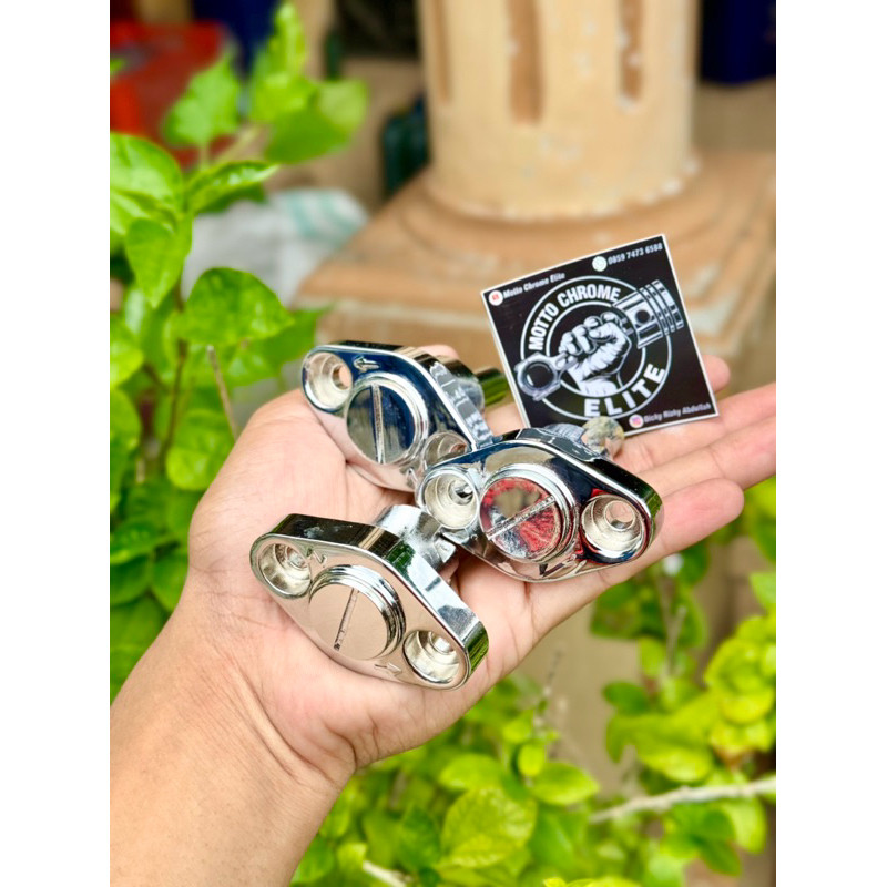 Stut tensioner Stut kamprat Racing Tiger GL megapro full CHROME