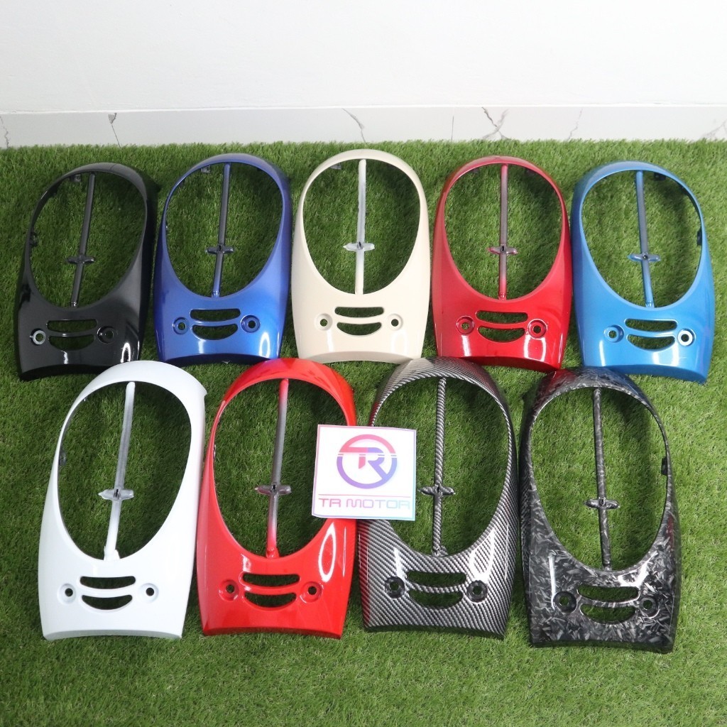 COD Dasi Tameng Panel Cover Lampu Depan Scoopy Fi 2012 2013 2014 2015 2016 MOTOR