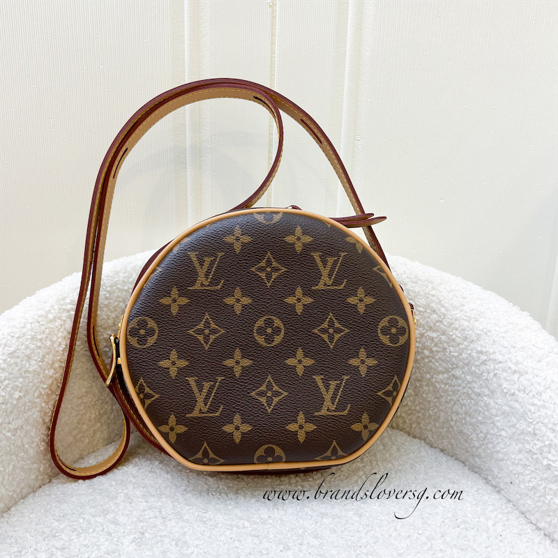 (Pre-loved) LV Boite Chapeau Souple PM Monogram Canvas and GHW