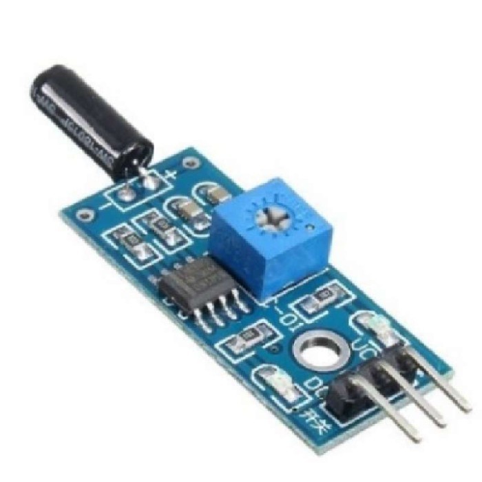 Modul Sensor Getar SW-18010P Sw18010p Vibration Sensor Module SW 18010P SW18010P Sensor getar module