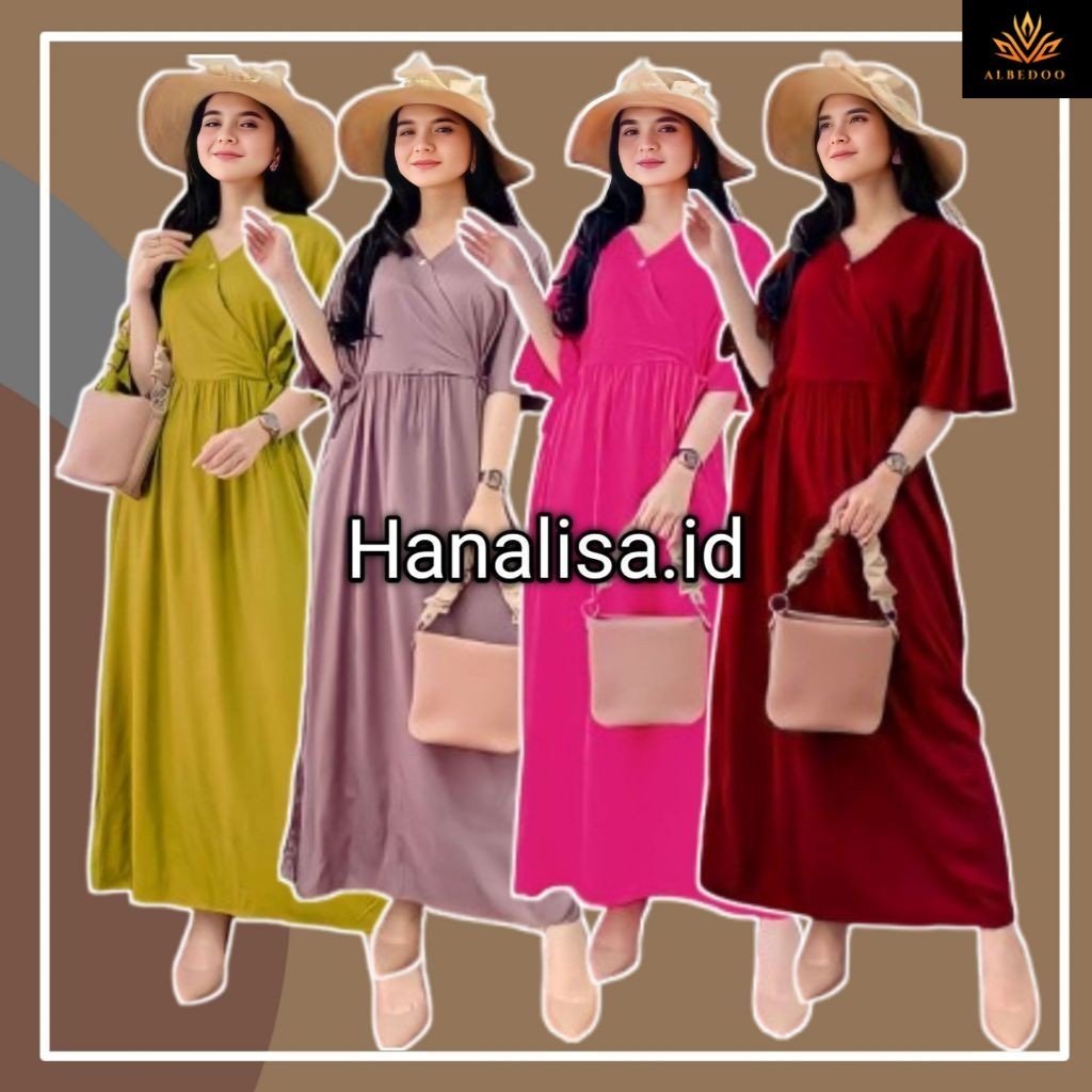 DASTER KIMONO POLOS PANJANG DEWASA SEMATA KAKI