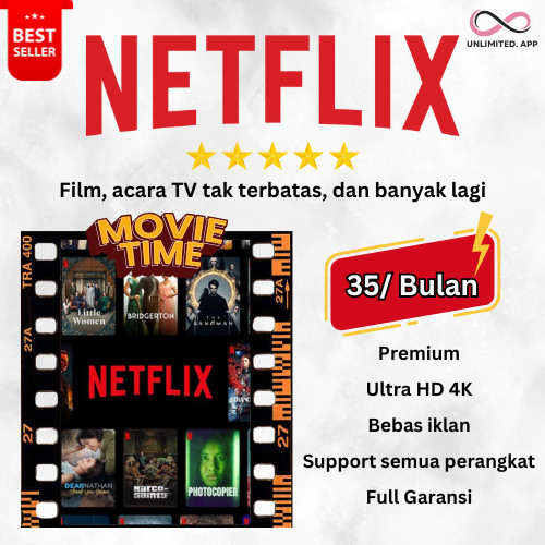NETFLIX PREMIUM PRIVATE GARANSI