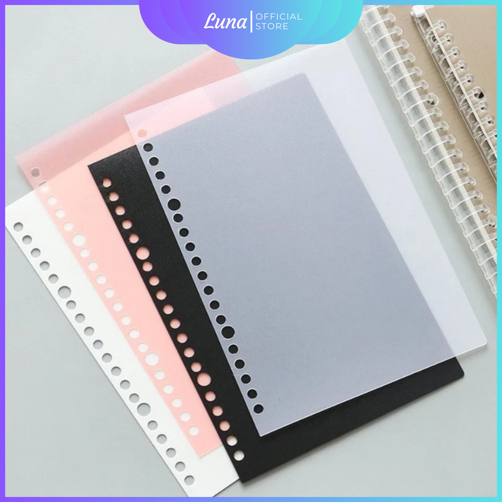 

Plastic Cover Binder DIY Mika Tebal Transparan Buram Untuk Binder A4 B5 A5 1 Lembar