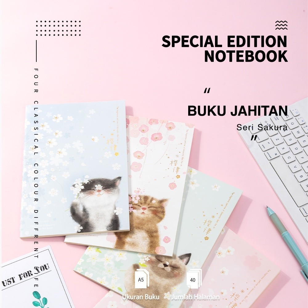 

Deli Notebook / Buku Catatan A5 40 Lembar Motif - FA540