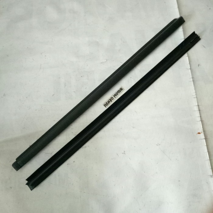 KARET PELIPIT KACA WEATHER STRIP GRAN GRAND MAX PICK UP SET 2PC ASLI