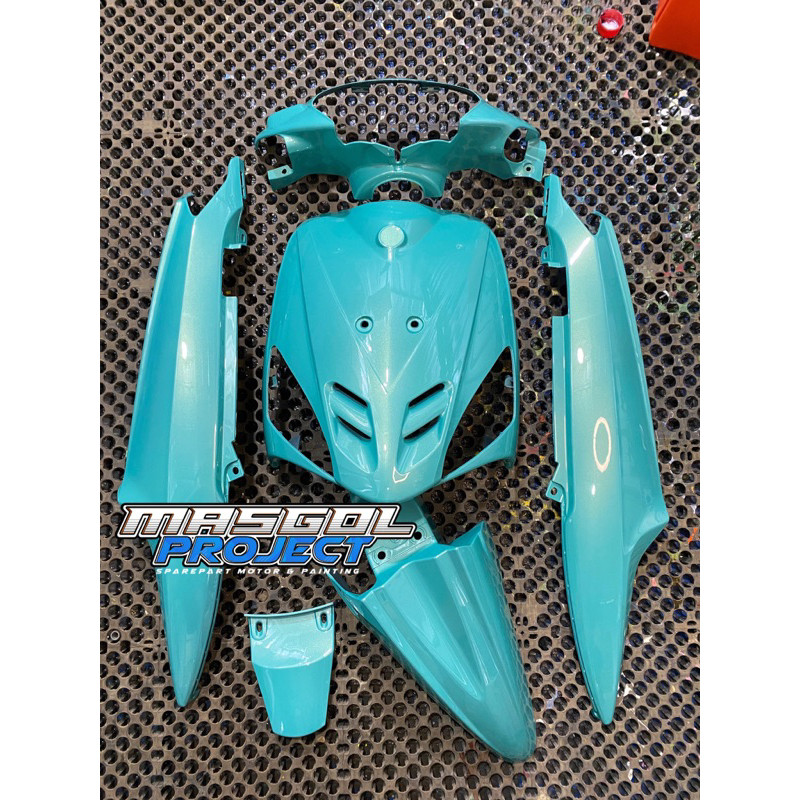 Promo Full body halus Mio spory Hijau mint Xiralic Gold / Alien green