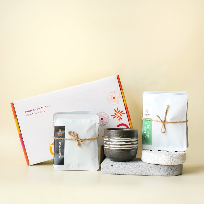 

[0k_market1] Gift Set (Hampers) - Tea Sample Set + Drip Bag - Smoking Barrels - Reg-Kopi+Teh, Dengan Cup