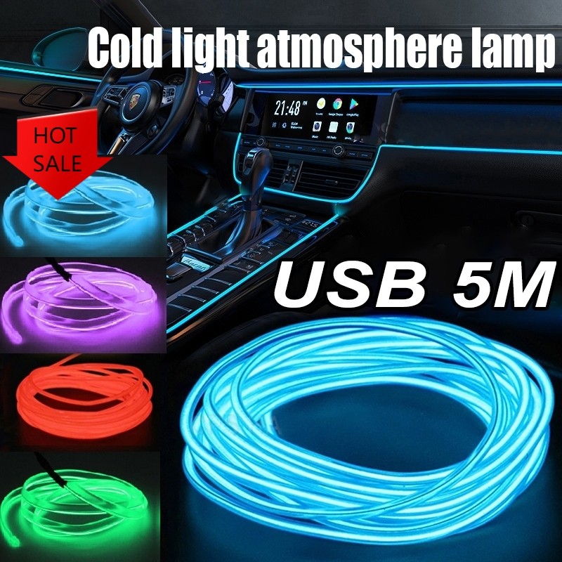 Paket Lampu Neon Flex 220v 5m 5 meter Led Selang Fleksibel 220v Warna Neon Box Outdoor ip65 Huruf DI
