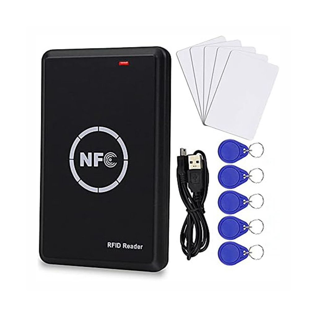 Smart Access Control Card Copier, RFID Reader Writer, 125KHz Card Duplicator, 13.56MHz Encrypted Car