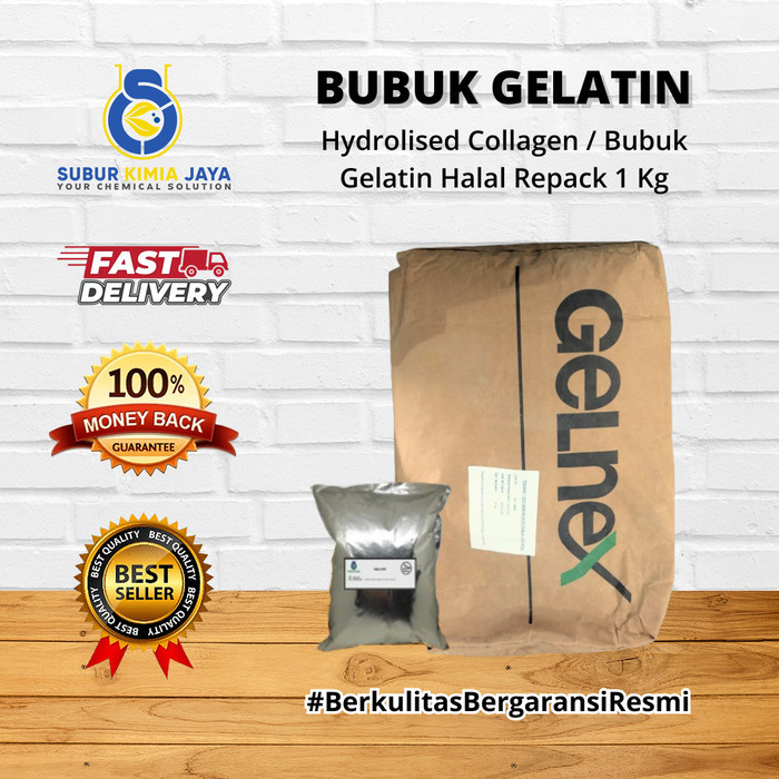 

Gelatin Bloom 150 HALAL 1 Kg