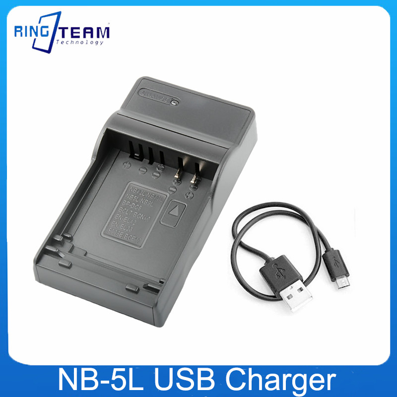 NB-5L Battery USB Charger for CANON IXY Digital 90 800 850 900 980 980IS 1000 1000IS SD700 IS SD700I