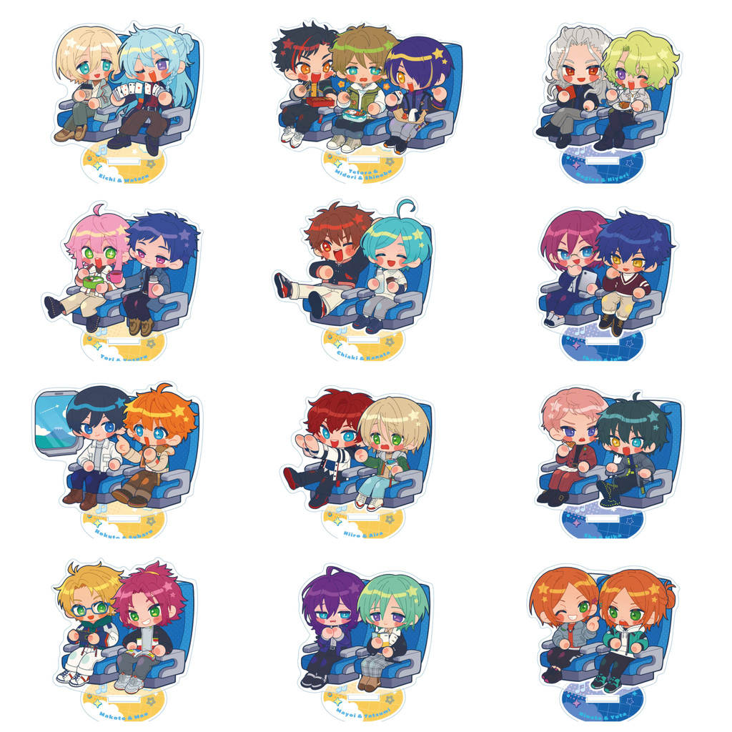 Ensemble Stars Gift Toy Figures Acrylic Stand Anime Model Action Figure Ornament Accessories Models 