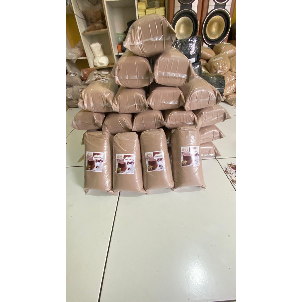 

TERLARIS - BUBUK MINUMAN RASA SUSU COKLAT KEMASAN 1 KG REPACK CHOCOLATE