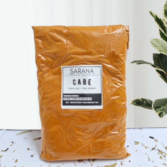 

Cabe bubuk Halus 30gr / Ground Chili / Rempah Murah