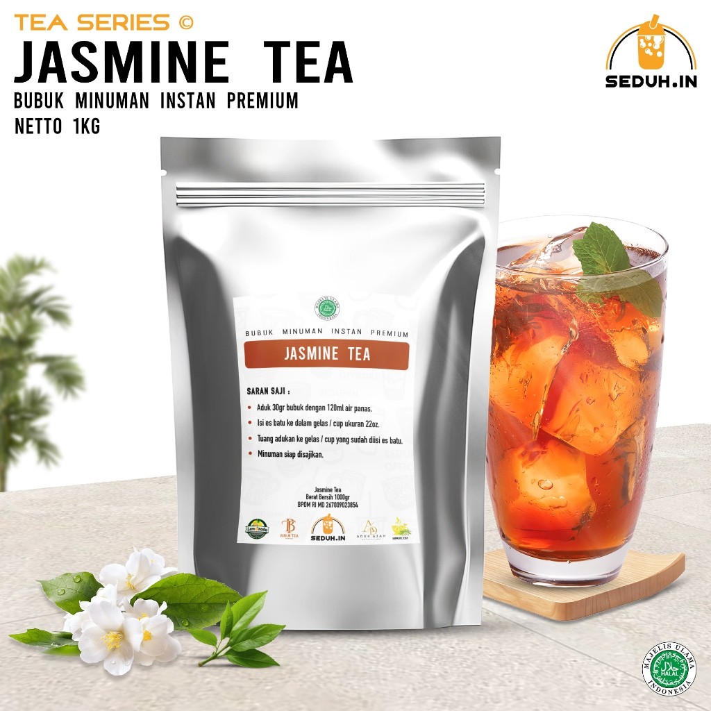 

Jasmine Tea 1KG Bubuk Minuman Premium Rasa Terbaik