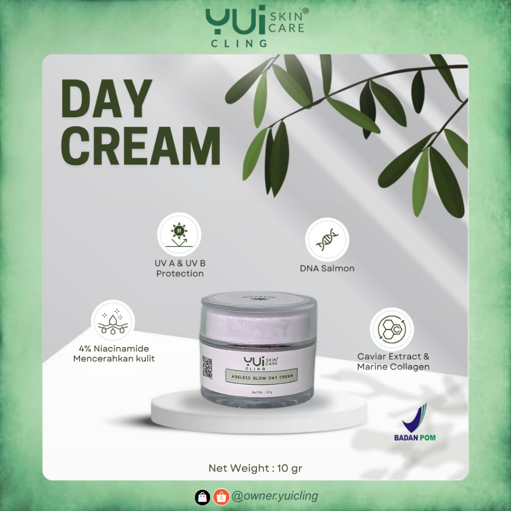 YUI-Cling Ageless Glow Day Cream