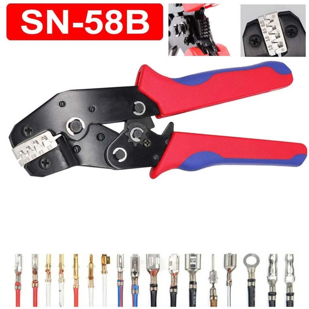 

YEFYM Tang Crimper Terminal Cable Crimping Plier Compression Tool - SN-58B -EXN