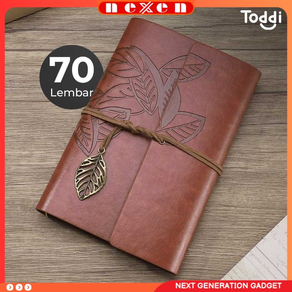 

Buku Jurnal Leather Diary A6 70GSM 140 Halaman Blank - B-606