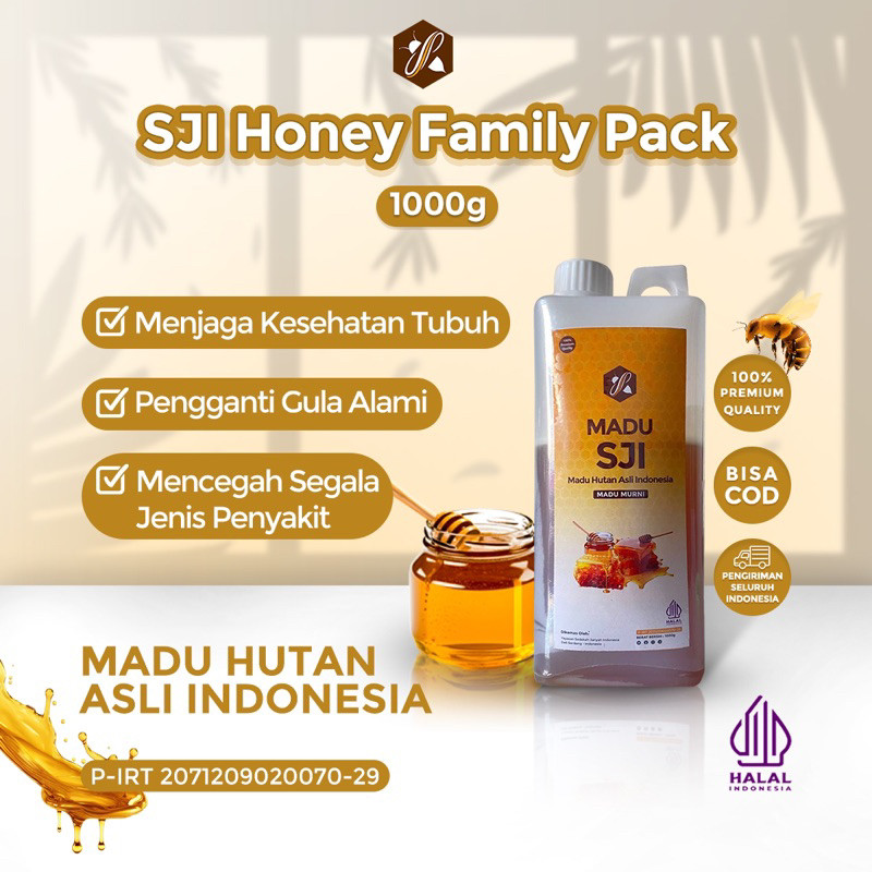 

NEW Madu SJI Ukuran 1.000gr PREMIUM