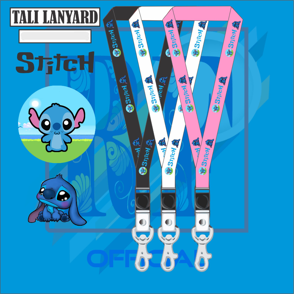

TALI LANYARD STITCH CHIBI - LANYARD STITCH & LILO ATA SENDU SEDIH - TALI ID CARD GANTUNGAN KUNCI GANTUNGAN FLASHDISK GANTUNGAN NAMETAG TALI LANYARD BEST SELLER COD