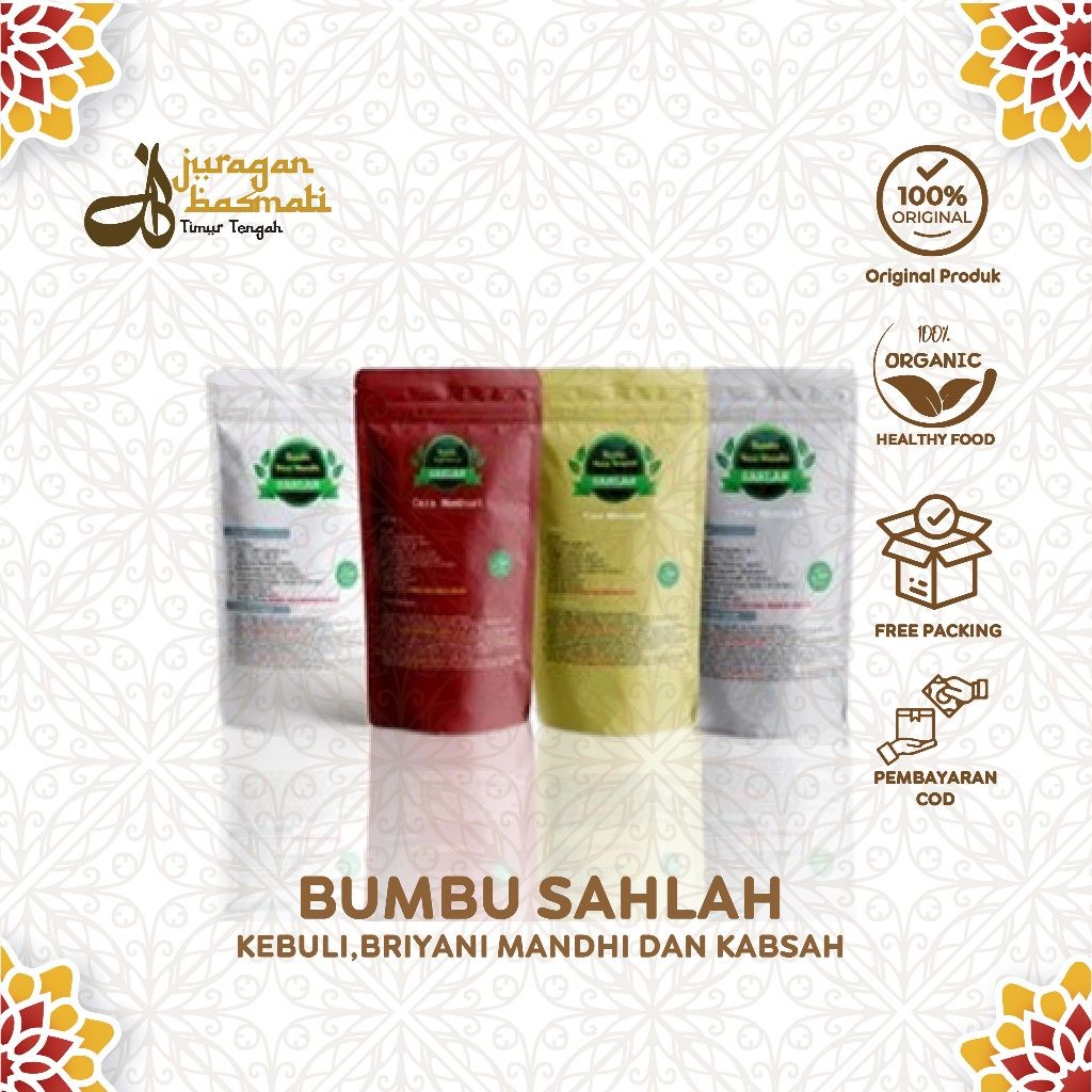 

Bumbu Nasi Briyani / Mandhi/ Kabsah/ Bukhori 1kg