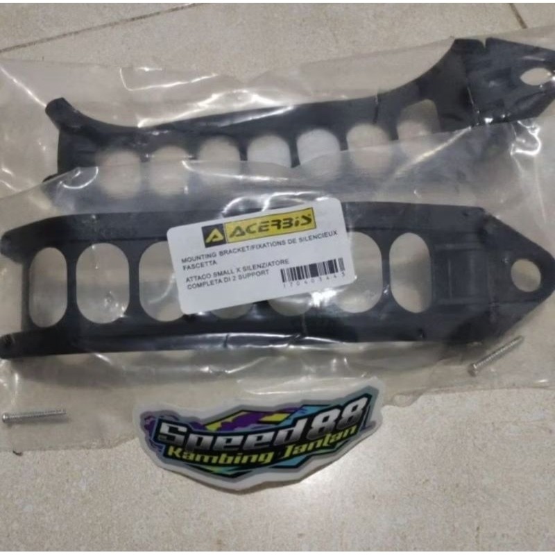 klem clem knalpot ninja r ss rr anti panas klem knlpot racing