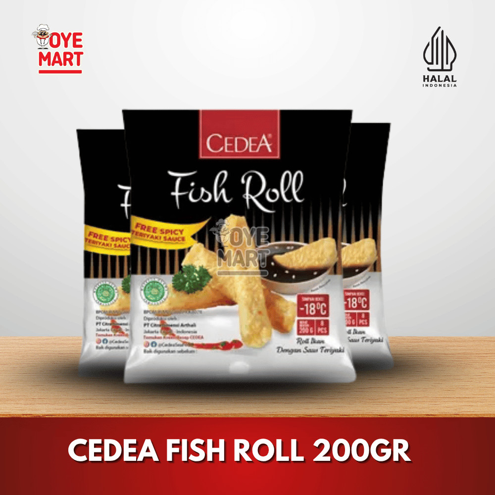 

CEDEA FISH ROLL 200GR